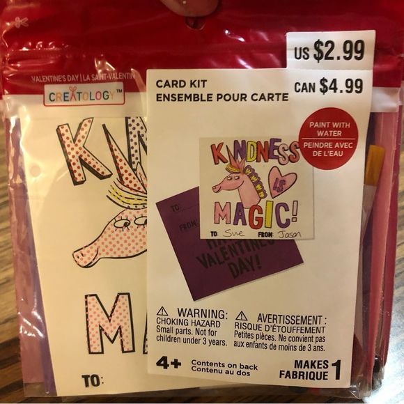 NWT valentines card kits (2) ages 4+ - Picture 2 of 9